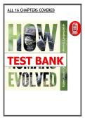 Test Bank for How Humans Evolved 10th Edition &lpar;2023&rpar; Boyd & Silk&sol;Langergraber &lpar;PDF&rpar;