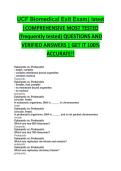 UCF Biomedical Exit Exam Study Guide &vert; Complete Prep&NewLine;Description&colon; Comprehensive study material for UCF Biomedical Exit Exam preparation&period;&NewLine;Keywords&colon; UCF biomedical&comma; exit exam&comma; study guide