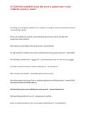 NCCER&sol;OSHA Scaffold SG Exam fully solved & updated &lpar;latest version verified for accuracy&rpar; &vert; Latest&excl;&excl;&NewLine;