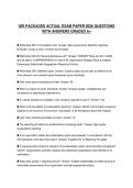 GRI PACKAGED ACTUAL EXAM PAPER 2026 QUESTIONS&NewLine;WITH ANSWERS GRADED A&plus;
