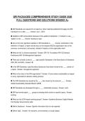 GRI PACKAGED COMPREHENSIVE STUDY GUIDE 2026&NewLine;FULL QUESTIONS AND SOLUTIONS GRADED A&plus;