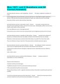 Mos 1021&colon; unit 8 Questions and All Correct Answers&period;