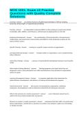 MOS 1021&colon; Exam &num;2 Practice Questions with Quality Complete Solutions&period;