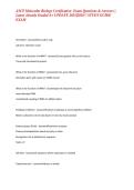 ASCP Molecular Biology Certification Exam &lpar;2025&rpar; Exam Questions & Answers &vert; Latest Already Graded A&plus; UPDATE 2025&vert;2026&excl;&excl; STUDY GUIDE EXAM&NewLine;