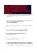 SAGE ASSESSMENT PRACTICE&NewLine;QUESTIONS LATEST 2026&sol;2027&NewLine;ACTUAL EXAM QUESTIONS WITH&NewLine;CORRECT ANSWERS 100&percnt; VERIFIED&NewLine;GRADED A&plus;