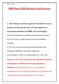 MHIC EXAM 2026 &ndash; 300&plus; REAL QUESTIONS & ANSWERS WITH RATIONALES &vert; GUARANTEED PASS&NewLine;&NewLine;