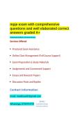 mpje exam with comprehensive questions and well elaborated correct answers graded A&plus;