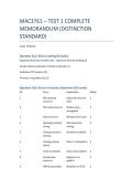 MAC3761 TEST 1 WRITTEN 30 APRIL 2026 DISTINCTION GUARANTEED 