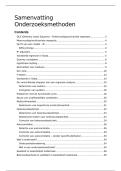 Samenvatting Onderzoeksmethoden &vert;Schakel Handelswetenschappen &vert; KU Leuven &vert; 2025&sol;26