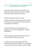 Chapter 7 Activity-Based Costing- A Tool To Aid Decision-Making Questions with 100&percnt; VERIFIED Answers UPDATED&excl;&excl;&excl;&period;