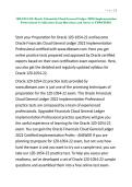 1Z0-1054-22&colon; Oracle Financials Cloud General Ledger 2026 Implementation&NewLine;Professional Certification Exam Questions and Answers UPDATED&excl;&excl;&excl;