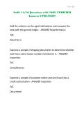 Audit 14 16 Questions with 100&percnt; VERIFIED Answers UPDATED&excl;&excl;&excl;&period;