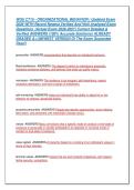 WGU C715 - ORGANIZATIONAL BEHAVIOR &vert; Updated Exam &NewLine;2026 WITH Recent Newest Verified And Well Analyzed Exam &NewLine;Questions  &lpar;Actual Exam 2026-2027&rpar; Correct Detailed & &NewLine;Verified ANSWERS &lpar;100&percnt; Accurate Solutions&rpar; ALREADY &NewLine;GRADED A&plus;&vert;&vert;NEWEST VERSION Of The Exa