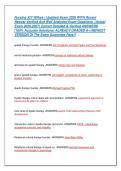 Nursing 527 Wilkes &vert; Updated Exam 2026 WITH Recent &NewLine;Newest Verified And Well Analyzed Exam Questions  &lpar;Actual &NewLine;Exam 2026-2027&rpar; Correct Detailed & Verified ANSWERS &NewLine;&lpar;100&percnt; Accurate Solutions&rpar; ALREADY GRADED A&plus;&vert;&vert;NEWEST &NewLine;VERSION Of The Exam Guarantee Pass