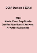 CCSP Domain 3 Exam PDF &vert; Cloud Security Architecture Study Guide & Practice Questions&NewLine;