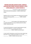 MAPPING &lpar;IAAO 600&rpar; CHAPTER 8 EXAM &vert; COMPLETE QUESTIONS AND CORRECT DETAILED ANSWERS &vert; LATEST UPDATE &lpar;2026&sol;2027&rpar; &vert; ALREADY GRADED A&plus;