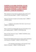 MAPPING &lpar;IAAO 600&rpar; CHAPTER 1 EXAM &vert; COMPLETE QUESTIONS AND CORRECT DETAILED ANSWERS &vert; LATEST UPDATE &lpar;2026&sol;2027&rpar; &vert; ALREADY GRADED A&plus;