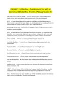 PHR HRCI Certification - Talent Acquisition with all Correct & 100&percnt; Verified Answers &vert;Already Graded A&plus;
