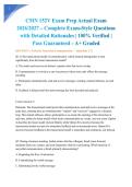 CMN 152V Exam Prep Actual Exam 2026&sol;2027 &ndash; Complete Exam-Style Questions with Detailed Rationales &vert; 100&percnt; Verified &vert; Pass Guaranteed &ndash; A&plus; Graded&NewLine;&NewLine;