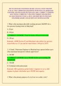 MD STATIONARY ENGINEER GRADE 2 EXAM LATEST 2026&sol;2027 ACTUAL TEST APPROVED QUESTIONS WITH WELL ELABORATED ANSWERS AND DETAILED RATIONALES &lpar;100&percnt; CORRECT VERIFIED SOLUTIONS&rpar; CURRENTLY UPDATED VERSION 2026 EDITION &vert;GUARANTEED SUCCESS A&plus; &vert;FULL REVISED MD STATI