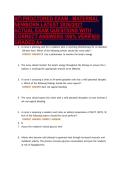 ATI PROCTORED EXAM - MATERNAL&NewLine;NEWBORN LATEST 2026&sol;2027&NewLine;ACTUAL EXAM QUESTIONS WITH&NewLine;CORRECT ANSWERS 100&percnt; VERIFIED&NewLine;GRADED A&plus;