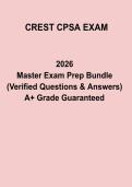 CREST CPSA Exam PDF &vert; Study Guide&comma; Practice Questions & Cyber Security Prep
