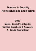 Security Architecture and Engineering &ndash; CISSP Domain 3 PDF &vert; Study Guide & Exam Prep