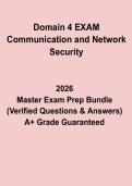 CISSP Domain 4 Exam PDF &vert; Communication & Network Security Study Guide