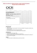 Question Paper and Mark Scheme&NewLine;OCR A Level History A Y201&sol;01 The Rise of Islam c&period;550&ndash;750 Combined