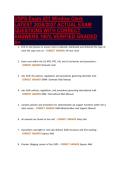 USPS Exam 421 Window Clerk&NewLine;LATEST 2026&sol;2027 ACTUAL EXAM&NewLine;QUESTIONS WITH CORRECT&NewLine;ANSWERS 100&percnt; VERIFIED GRADED&NewLine;A&plus;