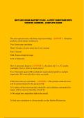MGT 6203 EXAM MASTERY PACK - LATEST QUESTIONS WITH VERIFIED ANSWERS - COMPLETE GUIDE
