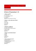 WGU D278 Scripting and Programming Foundations OA & PA Practice Questions &lpar;100&plus; MCQs with Answers & Explanations&rpar; &vert; 2025&sol;2026 Exam Prep Guide