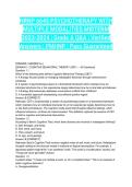 NRNP 6645 PSYCHOTHERAPY WITH MULTIPLE MODALITIES MIDTERM 2023-2024 &vert; Grade A Q&A &vert; Verified Answers &vert; PMHNP &vert; Pass Guaranteed