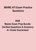 IBHRE ATI Exam Practice Questions PDF &vert; Cardiac Device & EP Study Guide &lpar;2026&rpar;