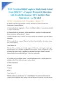 WGU Nutrition D440 Completed Study Guide Actual Exam 2026&sol;2027 &ndash; Complete Exam-Style Questions with Detailed Rationales &vert; 100&percnt; Verified &vert; Pass Guaranteed &ndash; A&plus; Graded&NewLine;&NewLine;