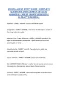 MS BAIL AGENT STUDY GUIDE &vert; COMPLETE QUESTIONS AND CORRECT DETAILED ANSWERS &vert; LATEST UPDATE &lpar;2026&sol;2027&rpar; &vert; ALREADY GRADED A&plus;