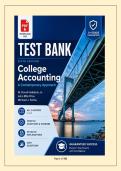 TEST BANK FOR COLLEGE ACCOUNTING&colon; A CONTEMPORARY APPROACH&comma; 6TH EDITION BY M&period; DAVID HADDOCK JR&period;&comma; JOHN ELLIS PRICE&comma; AND MICHAEL J&period; FARINA &vert; ALL CHAPTERS &lpar;1&ndash;13&rpar; &vert; QUESTIONS&comma; ANSWERS & EXPLANATIONS &vert; ANSWER KEY INCLUDED AT THE END OF EACH CHAPTER &vert; 2026 UPDAT