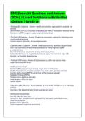 CBCI Exam 30 Questions and Answers&NewLine;&lpar;2026&rpar; &vert; Latest Test Bank with Verified&NewLine;Solutions &vert; Grade A&plus;