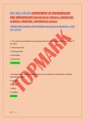 MIC 304 &sol; VIO 401 DEPARTMENT OF MICROBIOLOGY &NewLine;AND IMMUNOLOGY&vert;BACHELOR OF MEDICAL LABORATORY &NewLine;SCIENCES &sol; MEDICINE &sol; BIOMEDICAL SCIENCES &NewLine;THEORY AND CLINICAL APPLICATION&vert;FINAL SPRING EXAMINATION &ndash; APRIL &NewLine;2026 SESSION