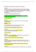 NRNP 6665 FINAL EXAM QUESTIONS AND ANSWERS UPDATED VERIFIED 100&percnt;&semi; Walden University&NewLine;