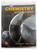 Test Bank for Chemistry&colon; Atoms First 5th Edition by Julia Burdge and Jason Overby isbn-9781266136788