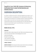 CompTIA A&plus; Core 1 &lpar;220-1101&rpar;&colon; Hardware & Networking &NewLine;Certification Exam &vert; Latest Verified Questions and &NewLine;Detailed Answers 