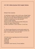 ACC 302 12 edition Questions With Complete Solutions