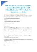 MRO Test Review Actual Exam 2026&sol;2027 &ndash; Complete Exam-Style Questions with Detailed Rationales &vert; 100&percnt; Verified &vert; Pass Guaranteed &ndash; A&plus; Graded&NewLine;&NewLine;