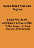 Google Cloud Associate Engineer PDF &vert; GCP ACE Certification Study Guide & Practice Questions
