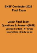 BNSF Conductor 2026 Final Exam PDF &vert; Study Guide & Practice Questions for Railroad Certification