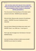 ANPH 1002 FINAL EXAM LATEST 2026-2027 ACTUAL EXAM WITH &NewLine;COMPLETE QUESTIONS AND CORRECT DETAILED ANSWERS &lpar;100&percnt; &NewLine;VERIFIED ANSWERS&rpar; &vert;ALREADY GRADED A&plus;&vert; &vert;&vert;PROFESSOR &NewLine;VERIFIED&vert;&vert; &vert;&vert;BRANDNEW&excl;&excl;&excl;&vert;&vert; 