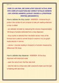 CHEM 123 LAB FINAL UBC EXAM LATEST 2026-2027 ACTUAL EXAM &NewLine;WITH COMPLETE QUESTIONS AND CORRECT DETAILED ANSWERS &NewLine;&lpar;100&percnt; VERIFIED ANSWERS&rpar; &vert;ALREADY GRADED A&plus;&vert; &vert;&vert;PROFESSOR &NewLine;VERIFIED&vert;&vert; &vert;&vert;BRANDNEW&excl;&excl;&excl;&vert;&vert;
