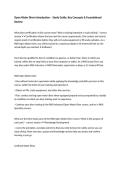 Open Water Diver Introduction &ndash; Study Guide&comma; Key Concepts & Foundational Review