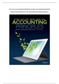 Test bank for Accounting Principles&comma; Volume 2&comma; 9th Canadian Edition 9th Edition&comma; Kindle Edition with test questions and answers graded A&plus;